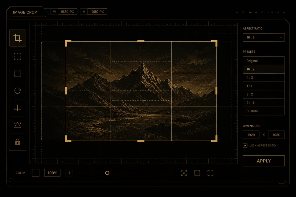 Technical utility interface artwork