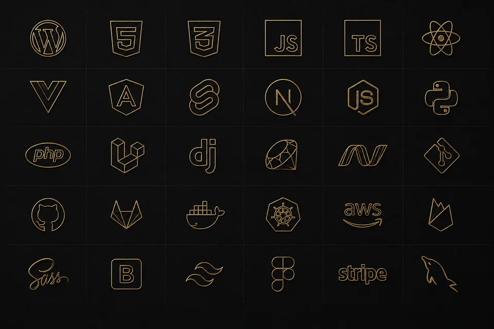 Bricolage Works sample website preview